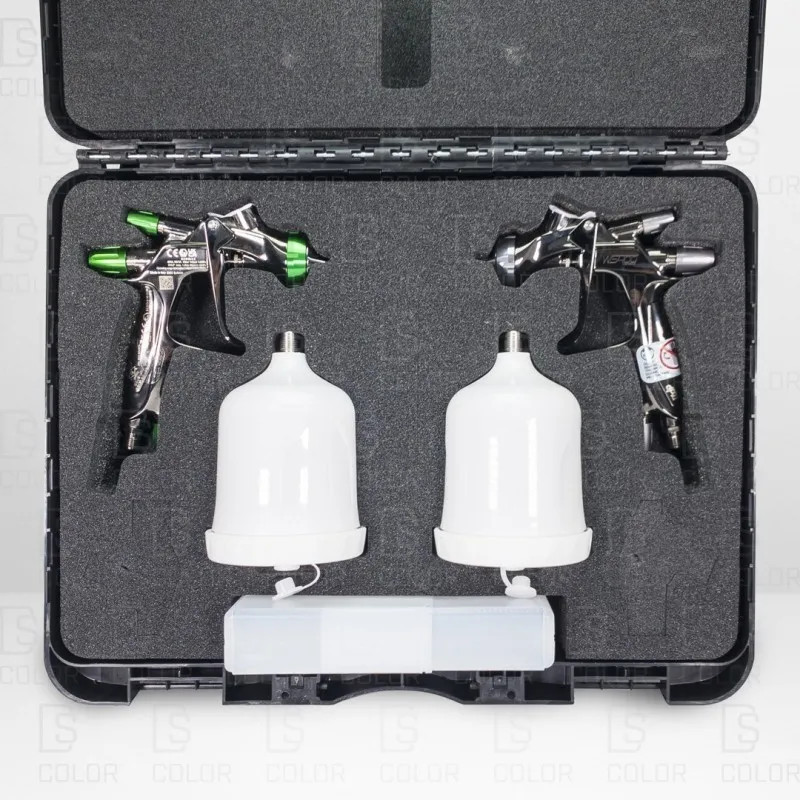 Maletín Pistolas IWATA WS400SR2-13HD + LS400SR2-1.3