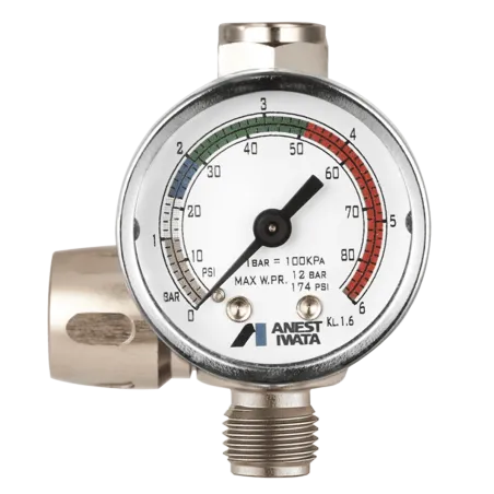 Manómetro Iwata Regulador de aire HVC